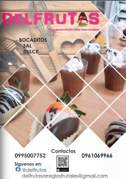 Catálogo de bocaditos Salados / Dulces